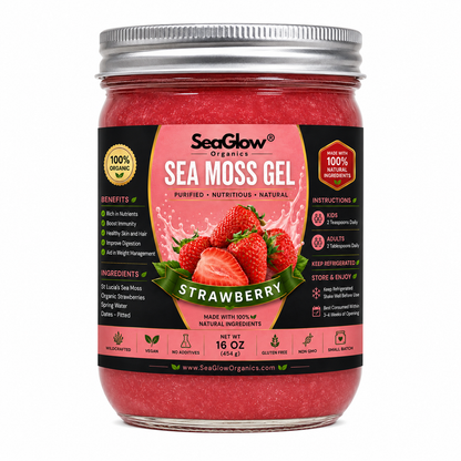 Strawberry Sea Moss Gel