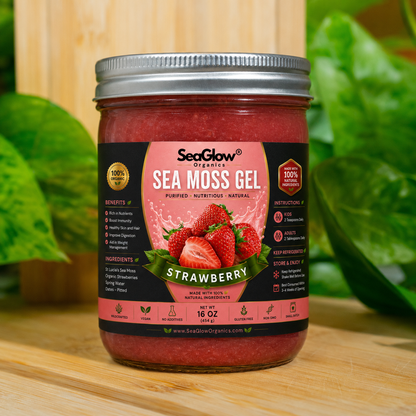 Strawberry Sea Moss Gel