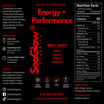 Beet Shot — Energy + Performance