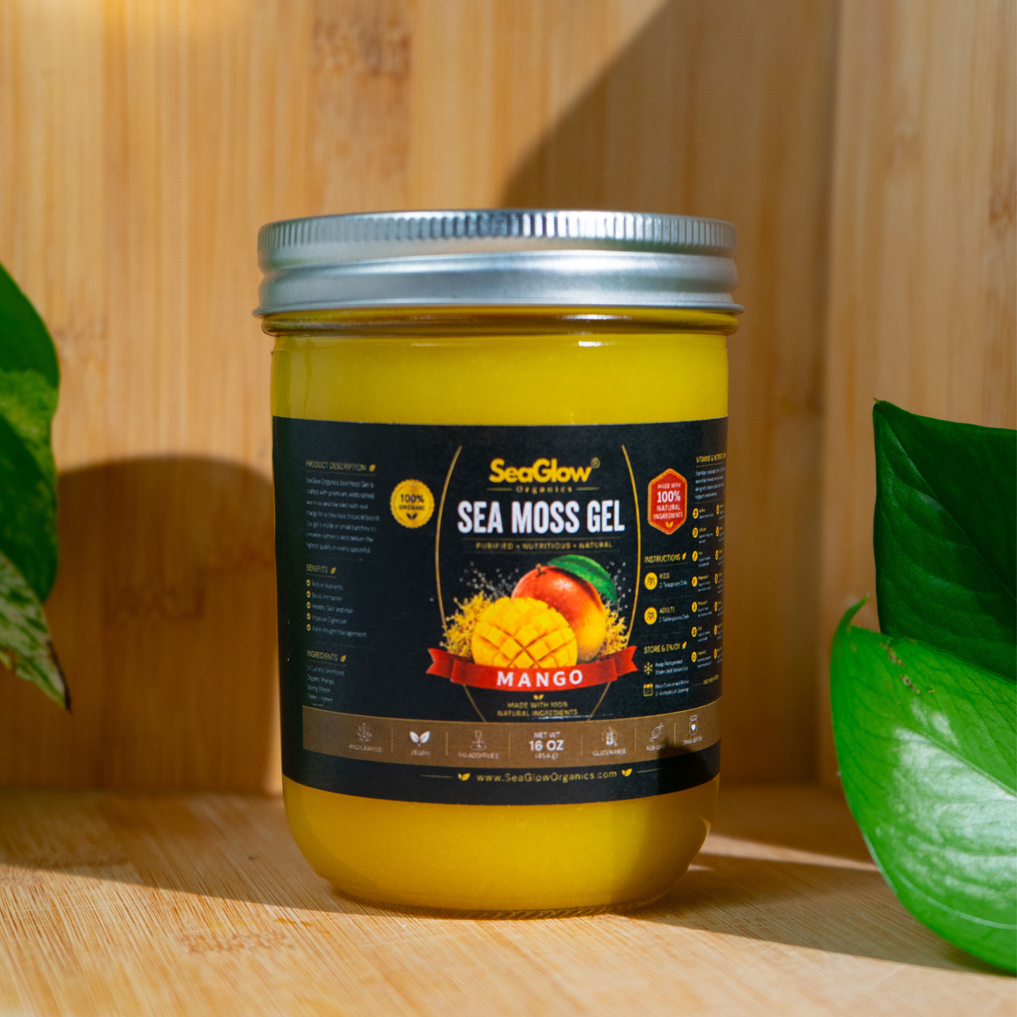 Mango Sea Moss Gel