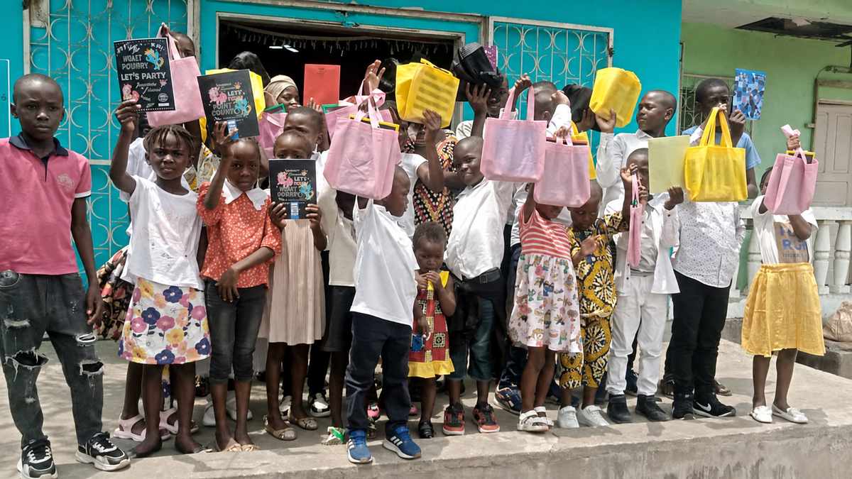 Children supported by Jesus Loves All Children in Congo