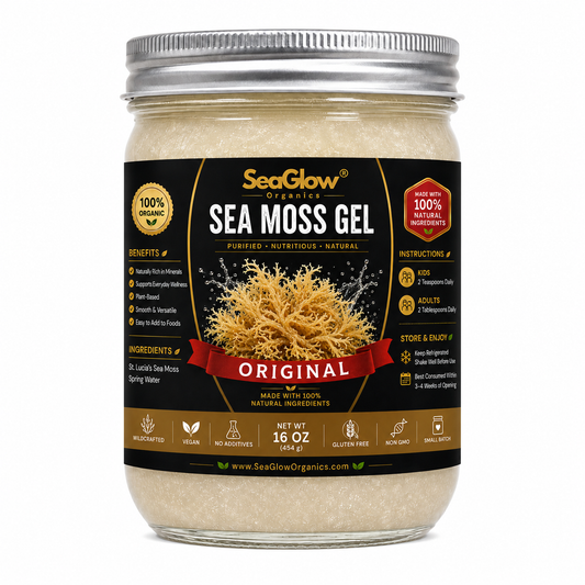 SeaGlow Organics Original Sea Moss Gel 16 oz